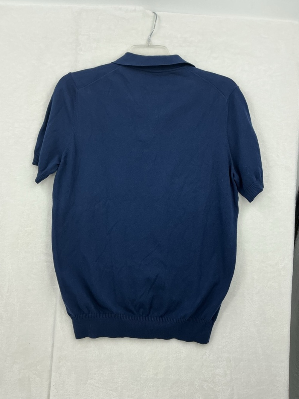 100% cotton Men's Short Sleeve Polo Shirt - blue 753 - Picture 7 of 7